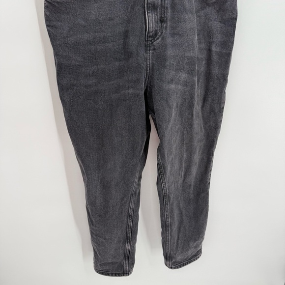 Free People/ We The Free Women's Black Shelby Button-Up Denim Overalls Size 30 - Picture 6 of 14